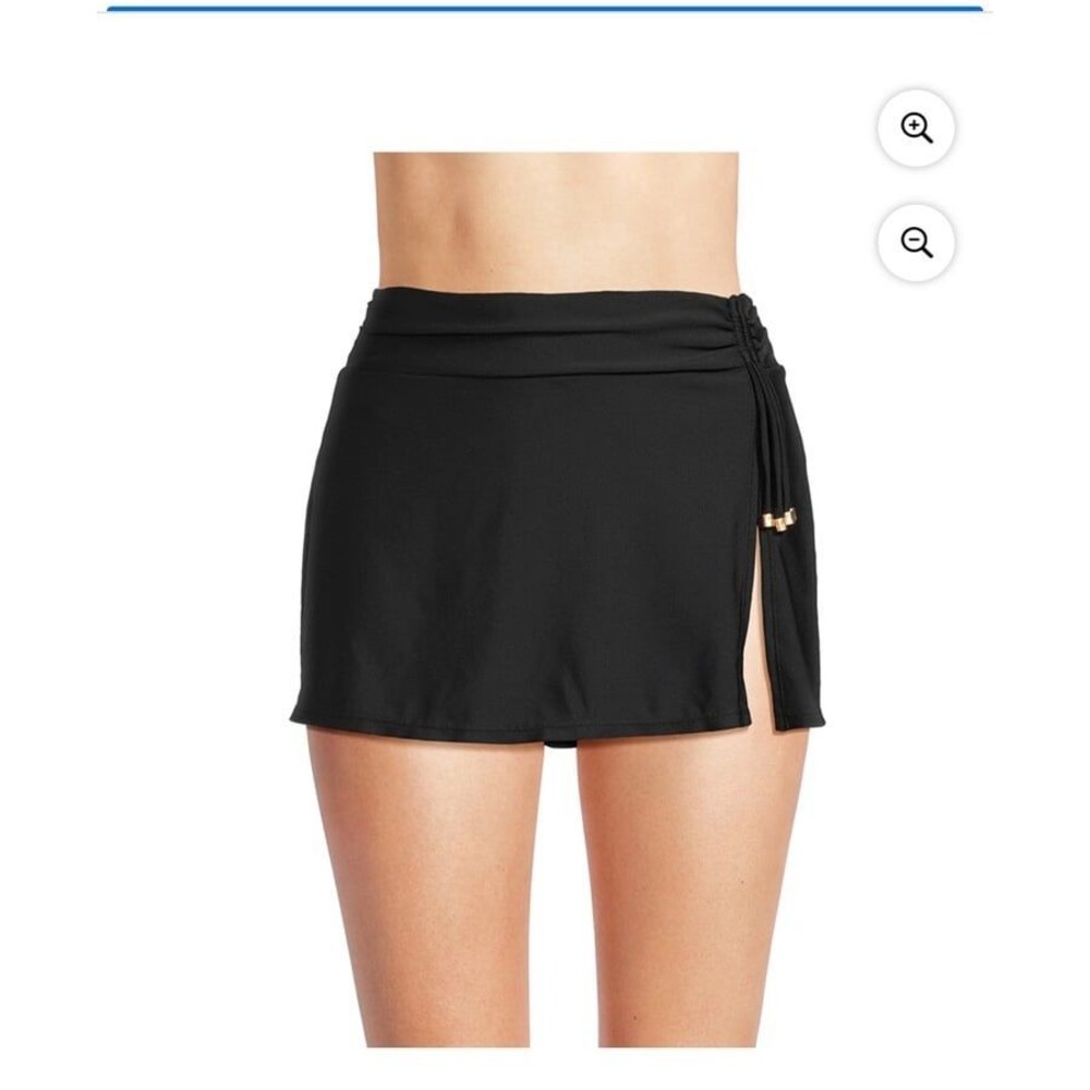 NWT Time and Tru Women's Side Tie Swim Skirt, Size 2X